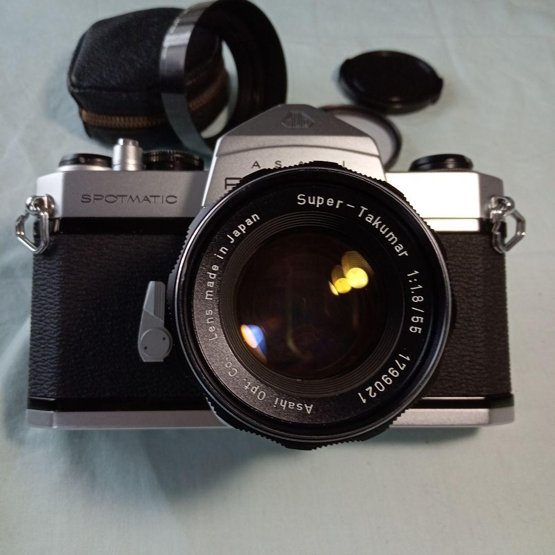 動作確認済 PENTAX SP +スーパータクマー 55mmf1.8 完動美品
