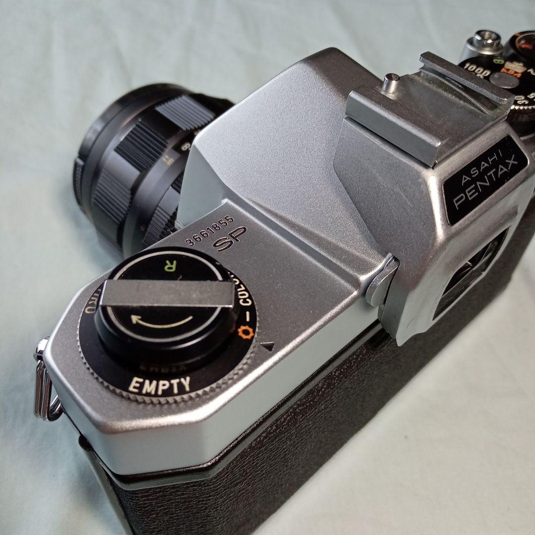 動作確認済 PENTAX SP +スーパータクマー 55mmf1.8 完動美品