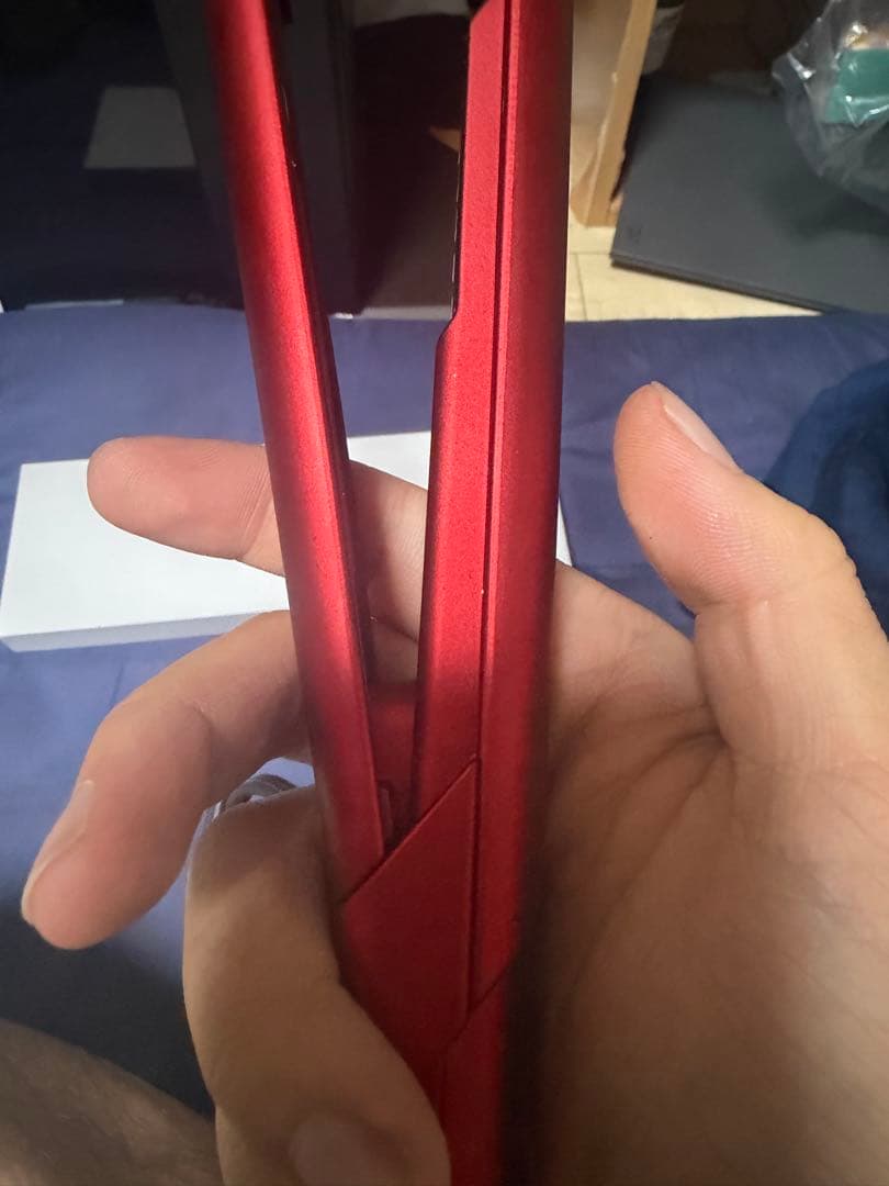 radiant liteストレートヘアアイロン レッド ラディアント