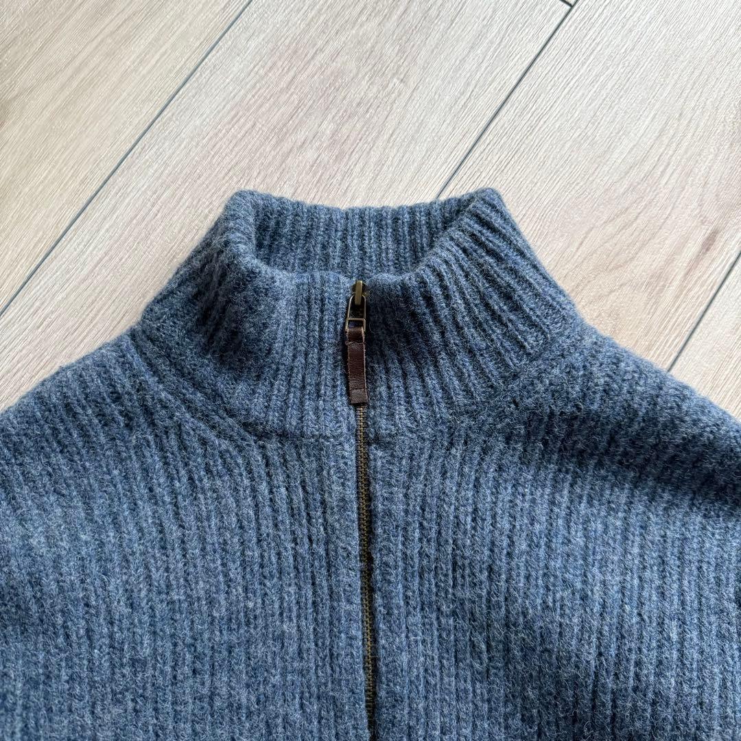 l.l.bean ダークブルードライバーズニットセーター