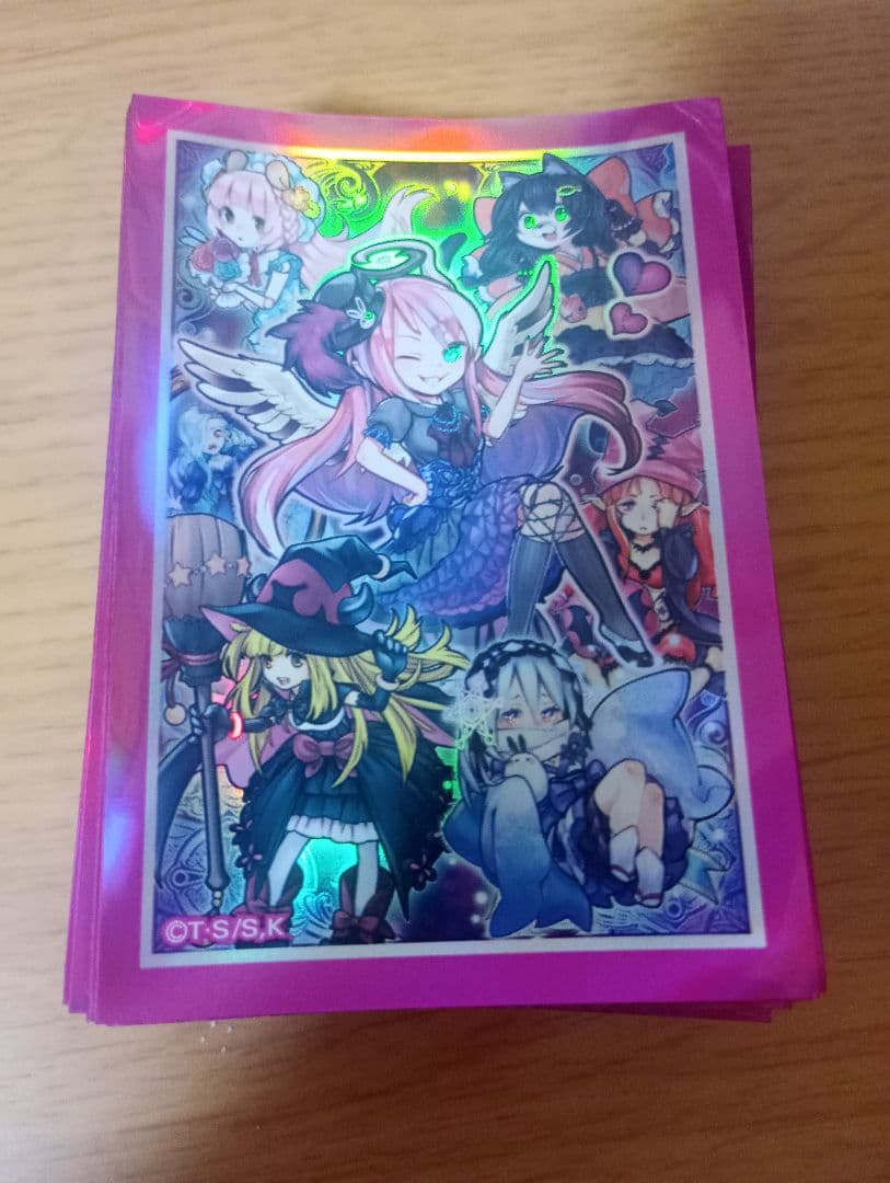 遊戯王　ゴーストリックの駄天使　スリーブ　75枚　未使用