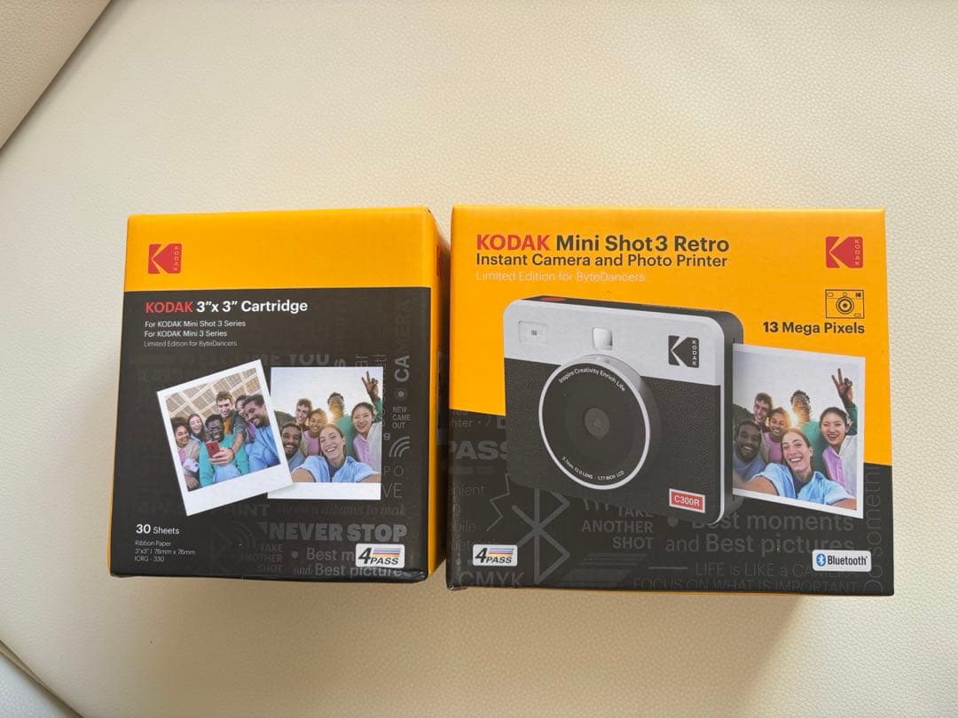Kodak Mini Shot 3 Retro インスタントカメラ