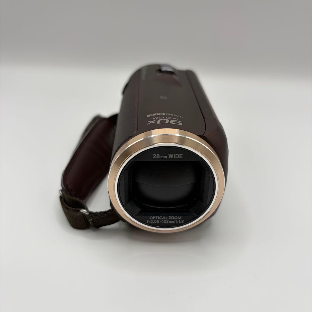 【美品】Panasonic HC-V550M-T ビデオカメラ ブラウン