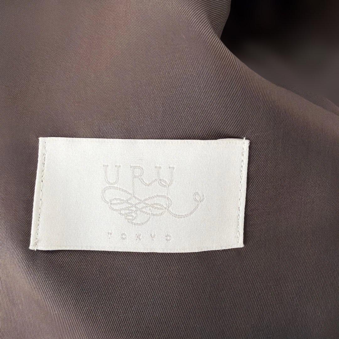 URU ブラウン テーラードジャケット