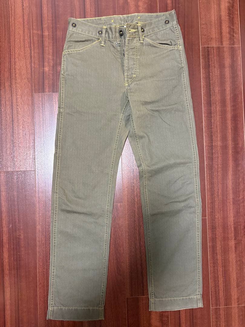 DOUBLE RL オリーブ カーゴパンツ