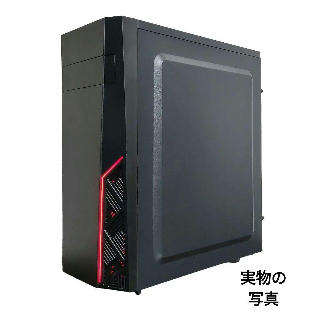 [PLATINUM]黒い光る✨ゲーミングPC✨フルセット✨RTX4060ti