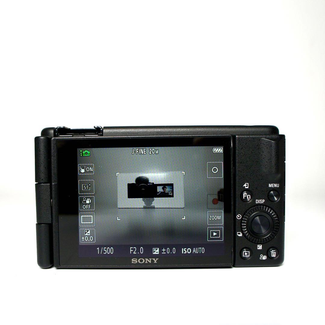 【動作良好】SONY VLOGCAM ZV-1F ブラック