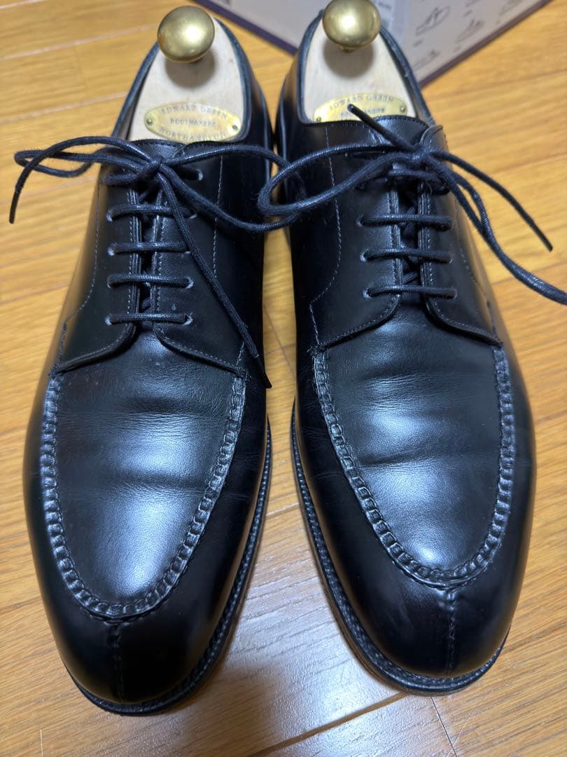 EDWARD GREEN ブラック ドーバー ラスト202