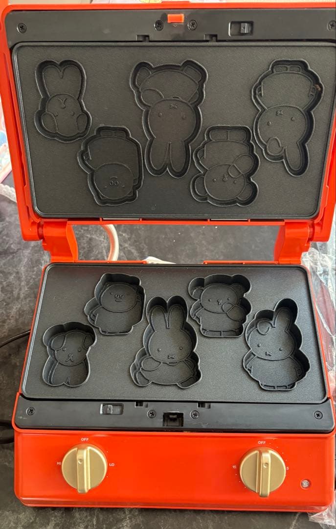 miffy GRILL SAND MAKER DOUBLE ブルーノ　ミッフィー