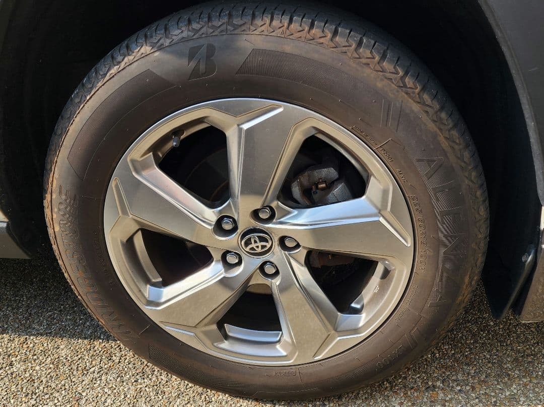 RAV4 ハイブリッドG 純正 18インチ ホイール・タイヤ4本セット