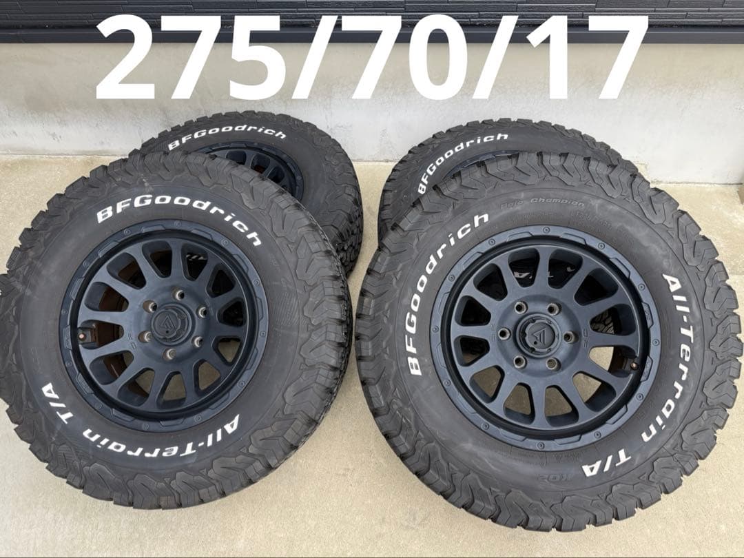 デルタフォース オーバル ＢＦグッドリッチ KO2 275 70 17 4本