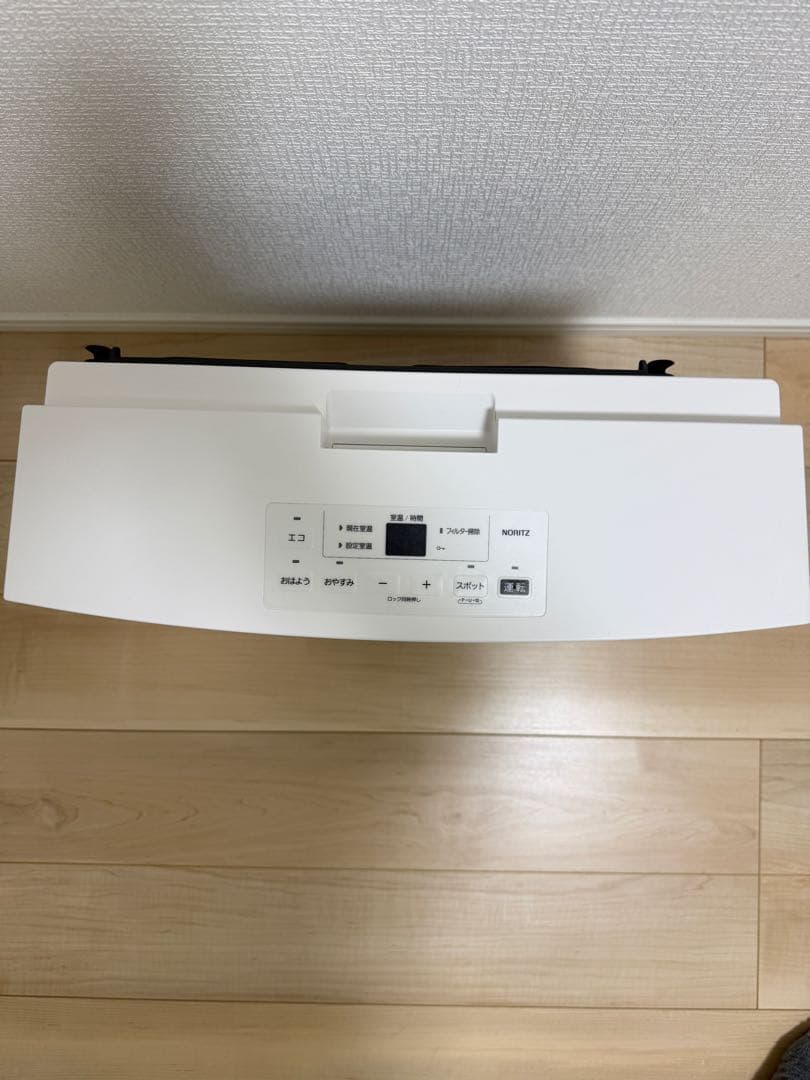 ノーリツ都市ガスファンヒーター　GFH-4007S-W5 ガスコード2M