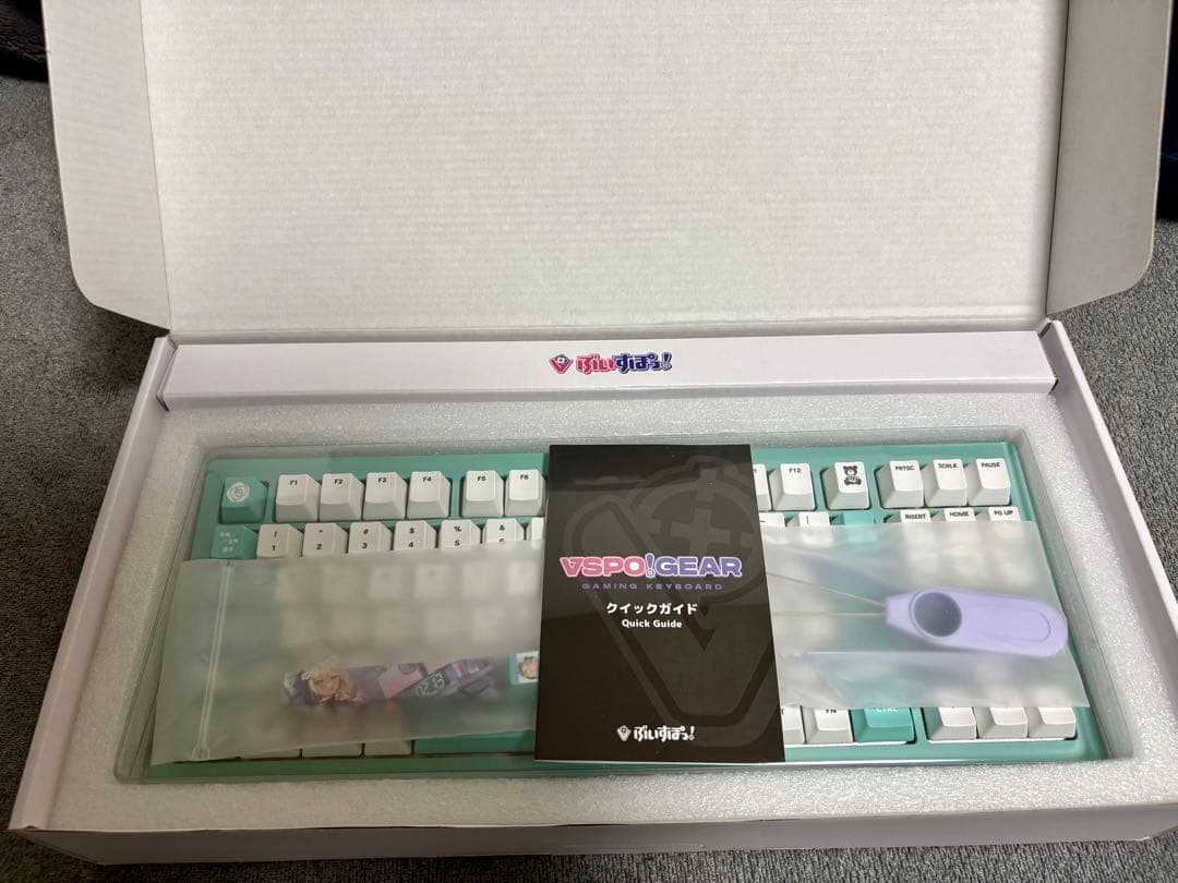 ぶいすぽ VSPO！GEAR ゲーミングキーボード 胡桃のあ EDITION