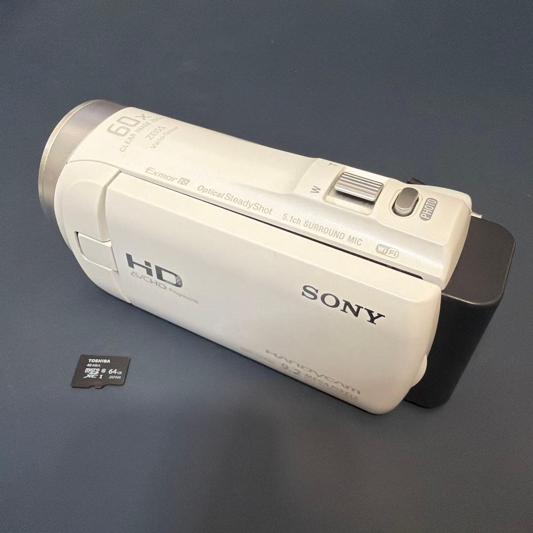 SONY HD Handycam HDR-CX480 60倍ズーム