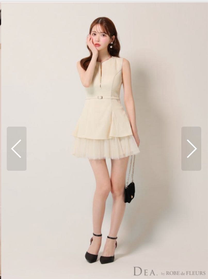 sugar 白　ワンピース　ドレス　キャバ