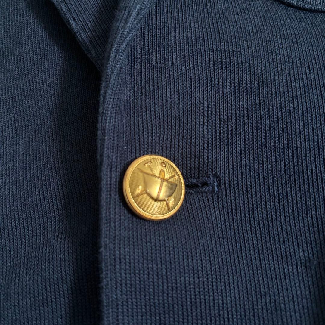 ポロラルフローレン　紺ブレ　ジャケット　金ボタン　ネイビー　ロゴ刺繍　サイズ4
