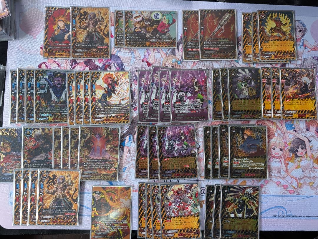 バディファイト　デッキ　引退品+デッキ強化パーツとおまけ