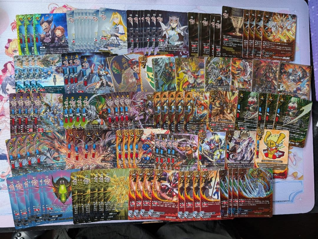 バディファイト　デッキ　引退品+デッキ強化パーツとおまけ