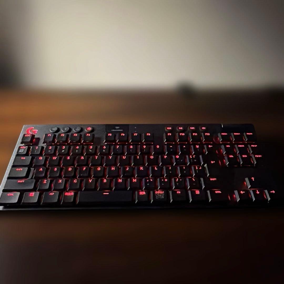 美品 ロジクール G913 TKL ワイヤレス RGB メカニカル キーボード