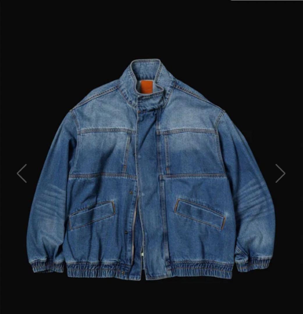 ADAM ET ROPE' ブリーチデニム ボマージャケット ❤️ ドラマ着用