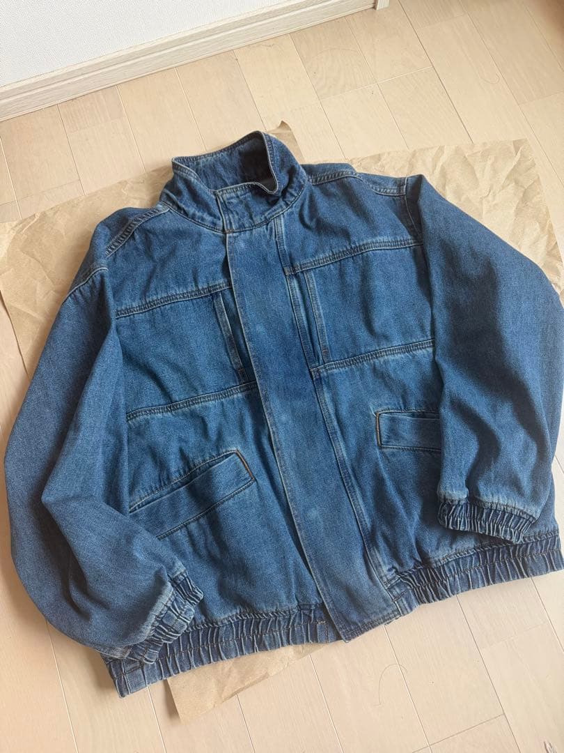 ADAM ET ROPE' ブリーチデニム ボマージャケット ❤️ ドラマ着用