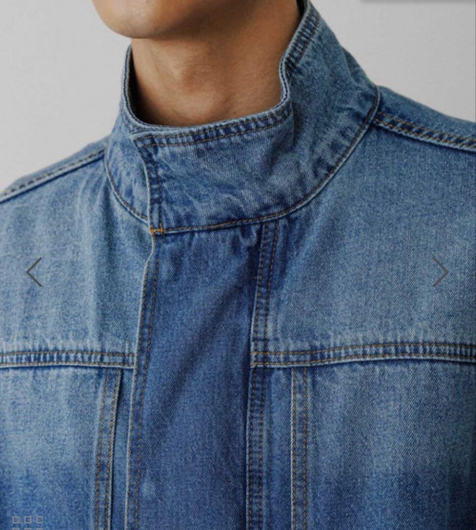 ADAM ET ROPE' ブリーチデニム ボマージャケット ❤️ ドラマ着用