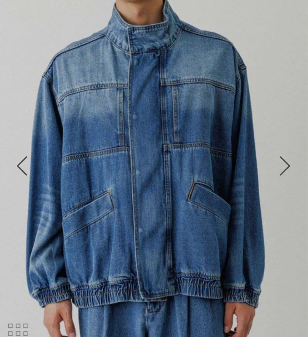 ADAM ET ROPE' ブリーチデニム ボマージャケット ❤️ ドラマ着用