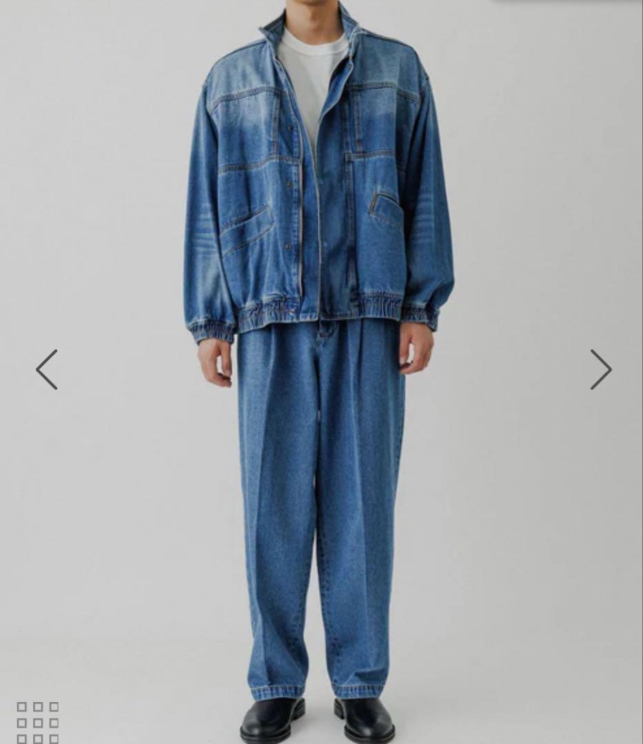 ADAM ET ROPE' ブリーチデニム ボマージャケット ❤️ ドラマ着用