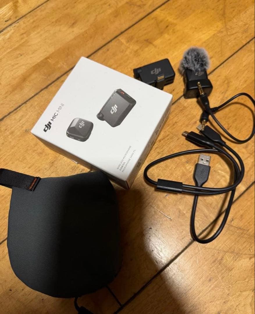 DJIMic Mini （トランスミッターx1 レシーバーx1）