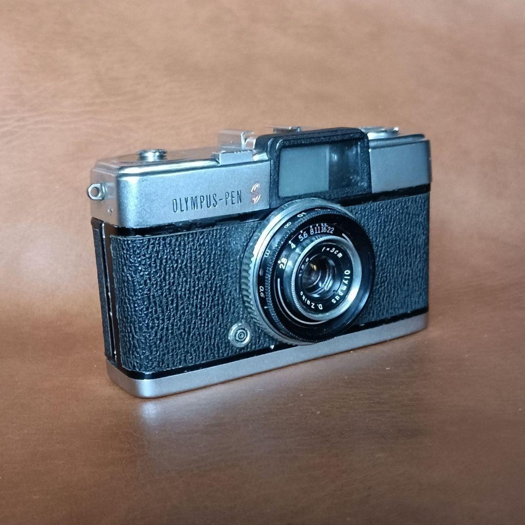 フィルムカメラ（整備、完動品）オリンパスペンS2.8