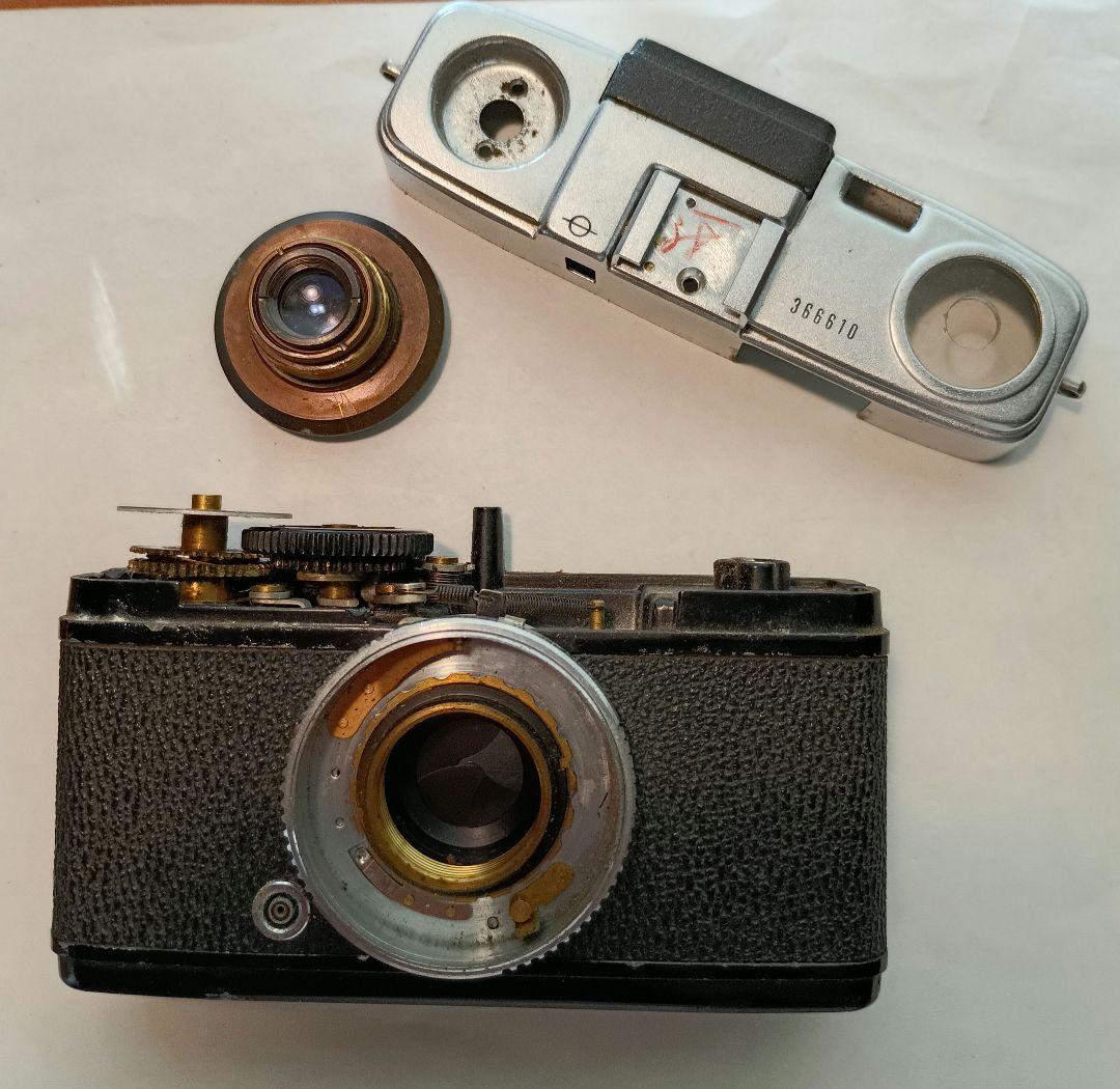 フィルムカメラ（整備、完動品）オリンパスペンS2.8