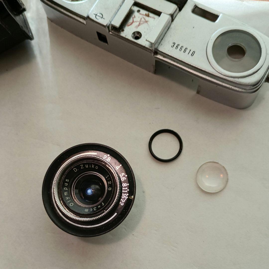 フィルムカメラ（整備、完動品）オリンパスペンS2.8