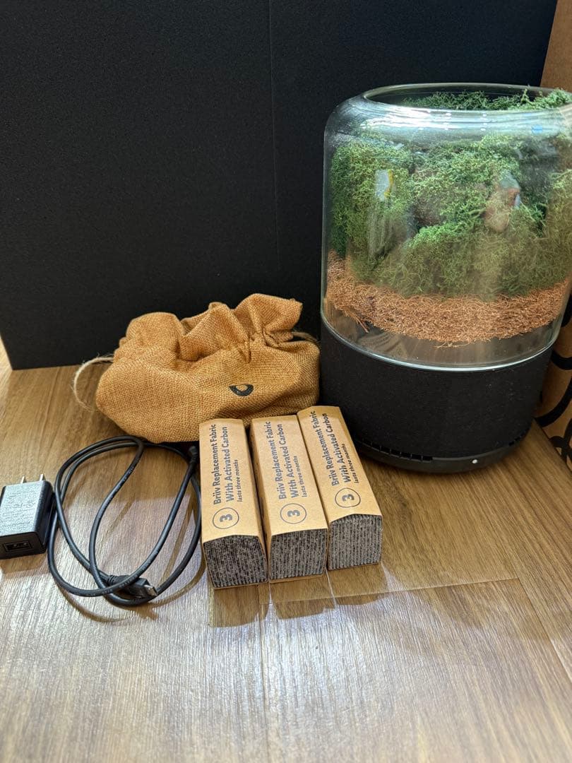 briiiv 空気清浄機 自然フィルター3個