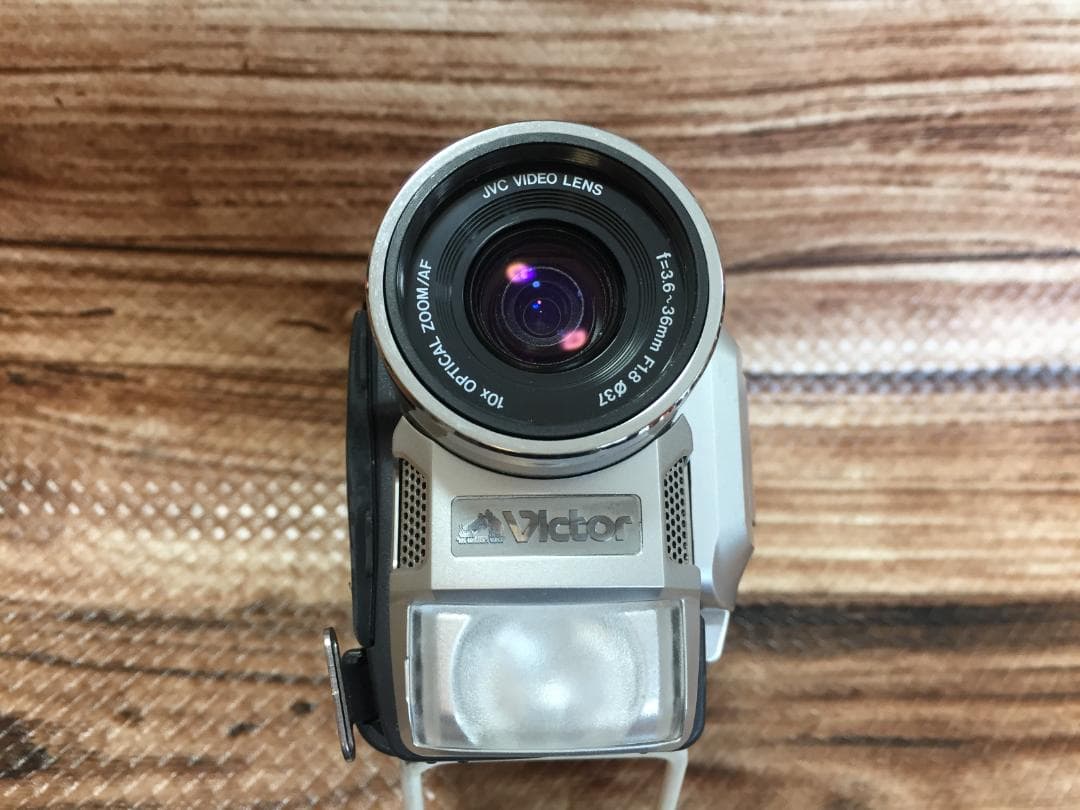 撮影再生ダビングOK　美品　VICTOR　GR-DVA22K　付属品有　大画面