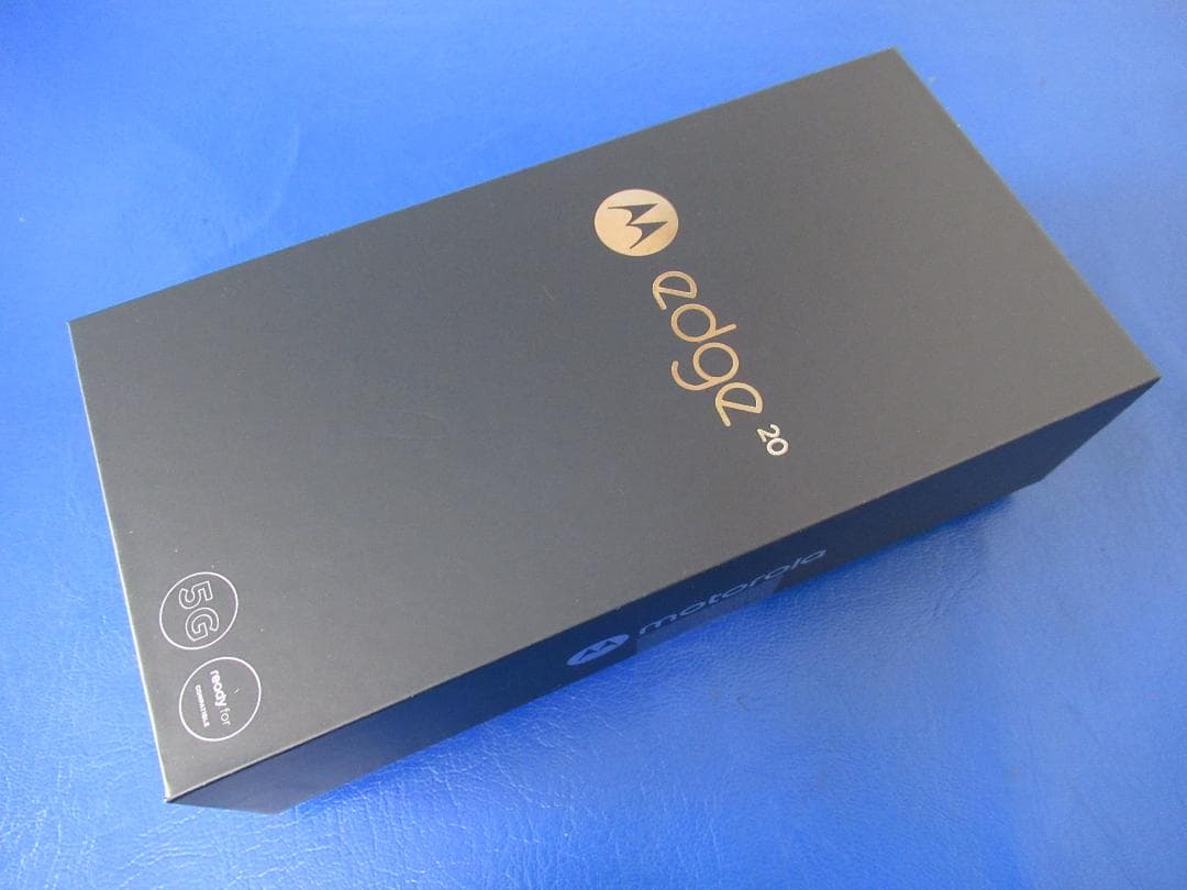 SIMフリースマホ●モトローラ edge20 フロストオニキス●