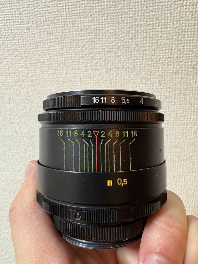 Helios 44-2 58mm f/2 M42レンズ　ヘリオス