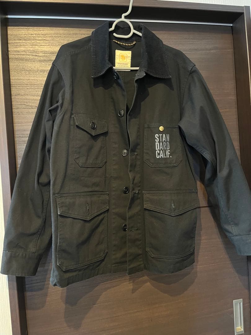 STANDARD CALIF. ブラックカバーオール