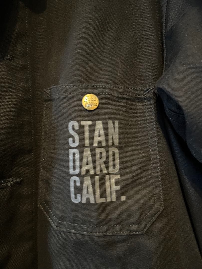 STANDARD CALIF. ブラックカバーオール