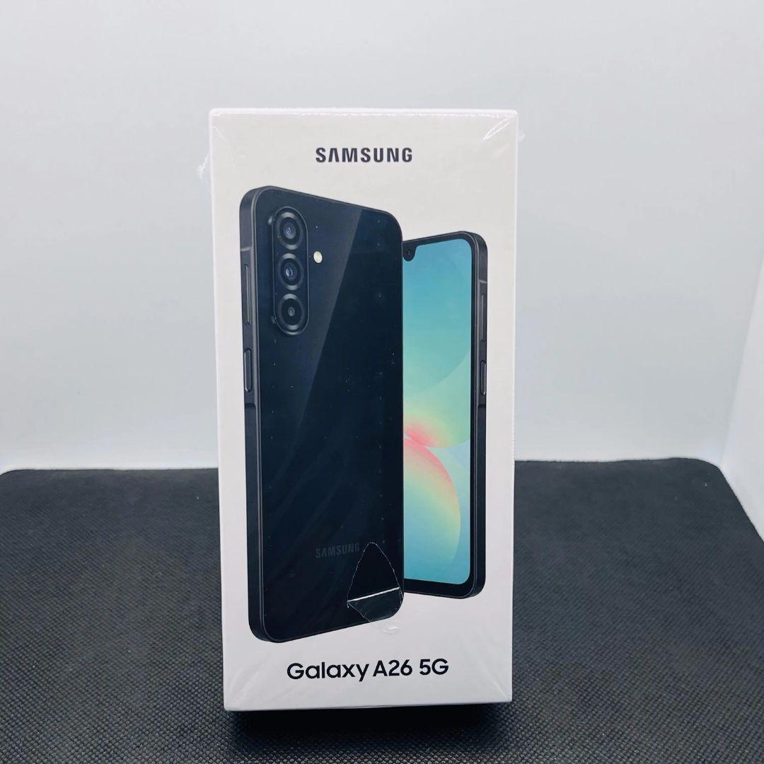 【SIMフリー】Galaxy A26 5G｜8/256GB｜ブラック【新品】