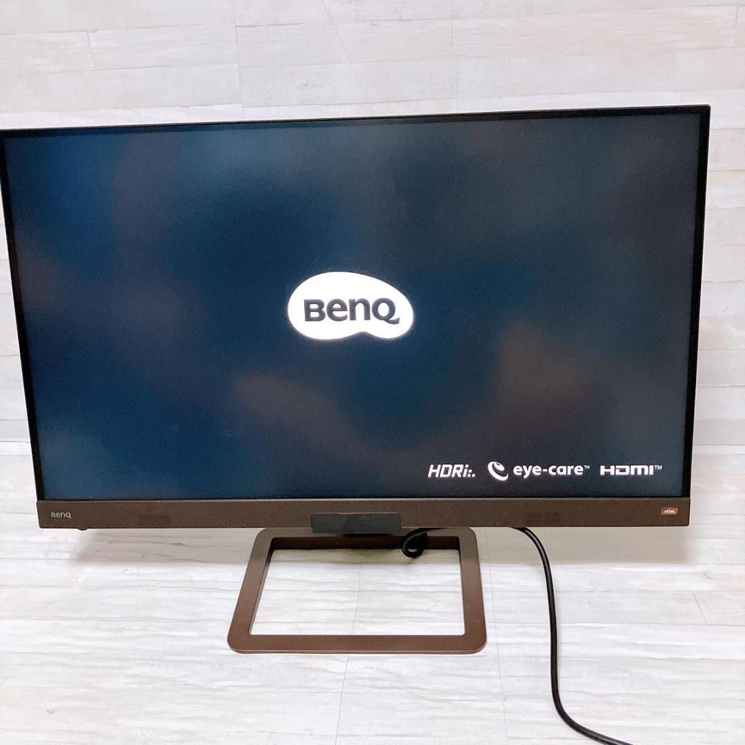 【極美品】BenQ 32インチ ゲーミングモニター EW3280U 4Kモニター