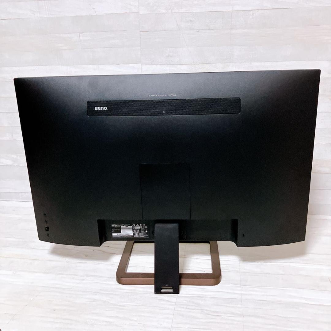 【極美品】BenQ 32インチ ゲーミングモニター EW3280U 4Kモニター