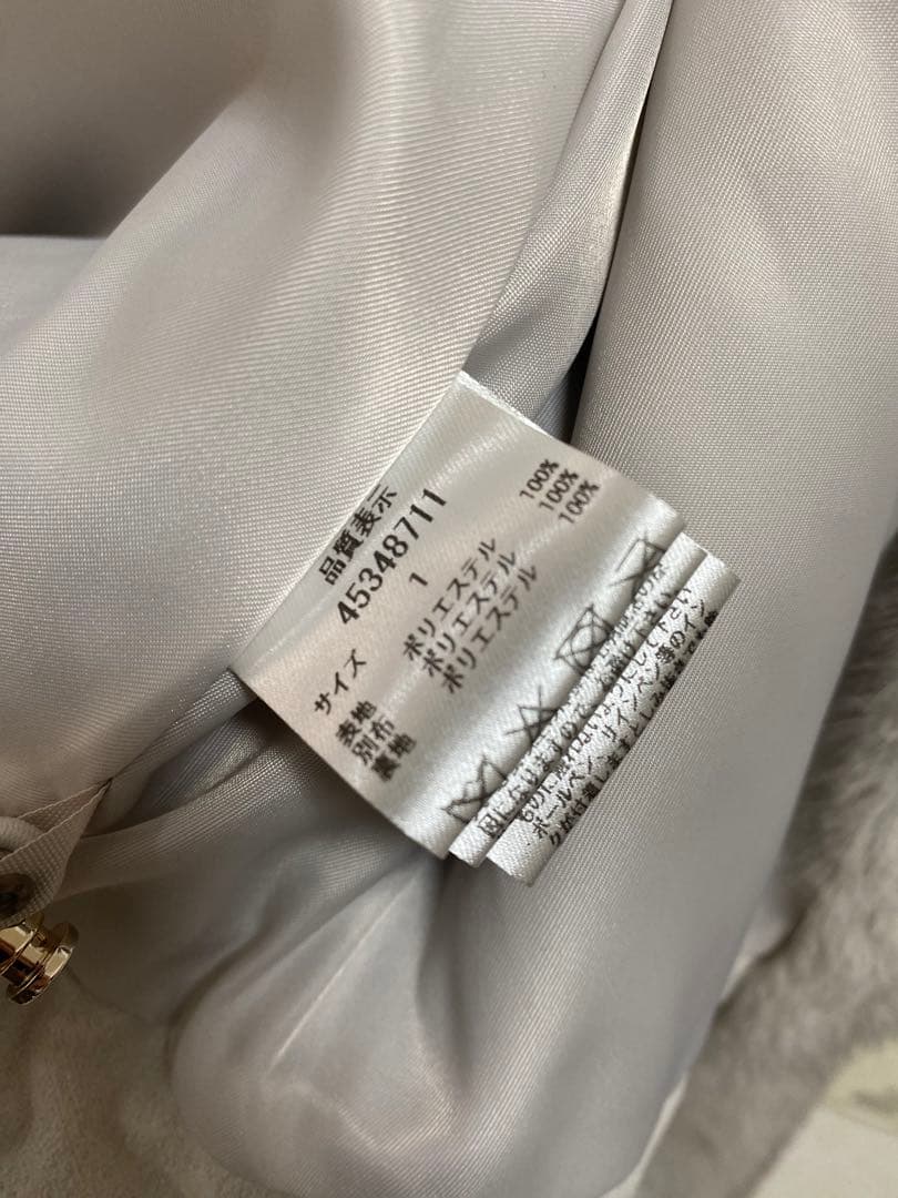 25aw JUSGLITTY ダブルジップファーパーカー　サイズ1