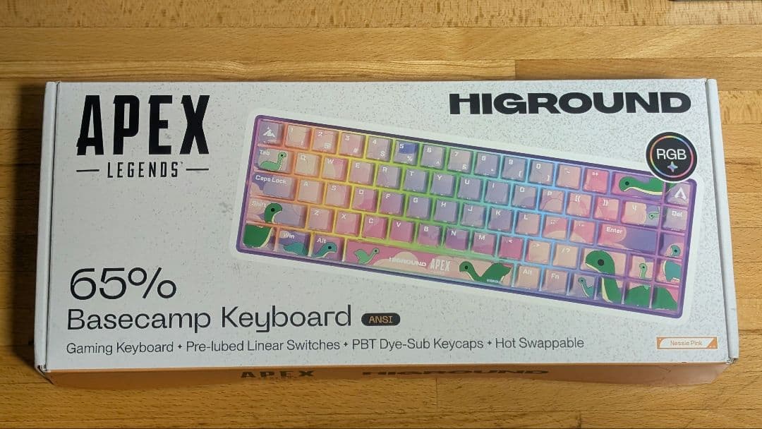 【美品】HIGROUND APEX LEGENDS 65+ キーボード