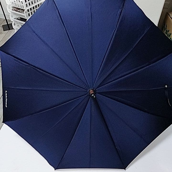 超美品　超希少　ルイフェロー　晴雨兼用　長傘　ネイビー　レッド　ロゴ