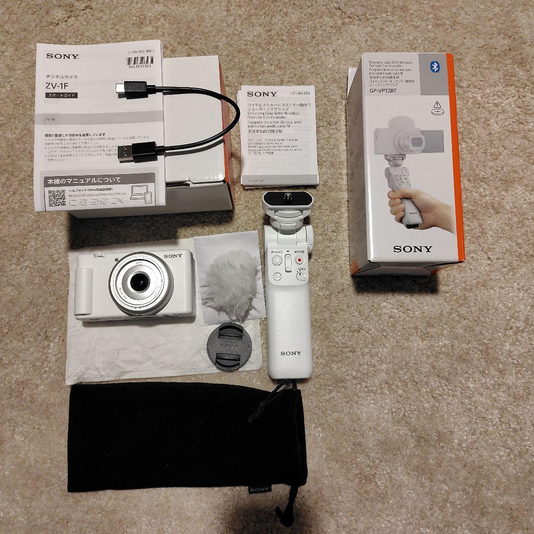 VLOGCAM ZV-1F 超広角単焦点レンズ一体型カメラ ホワイト