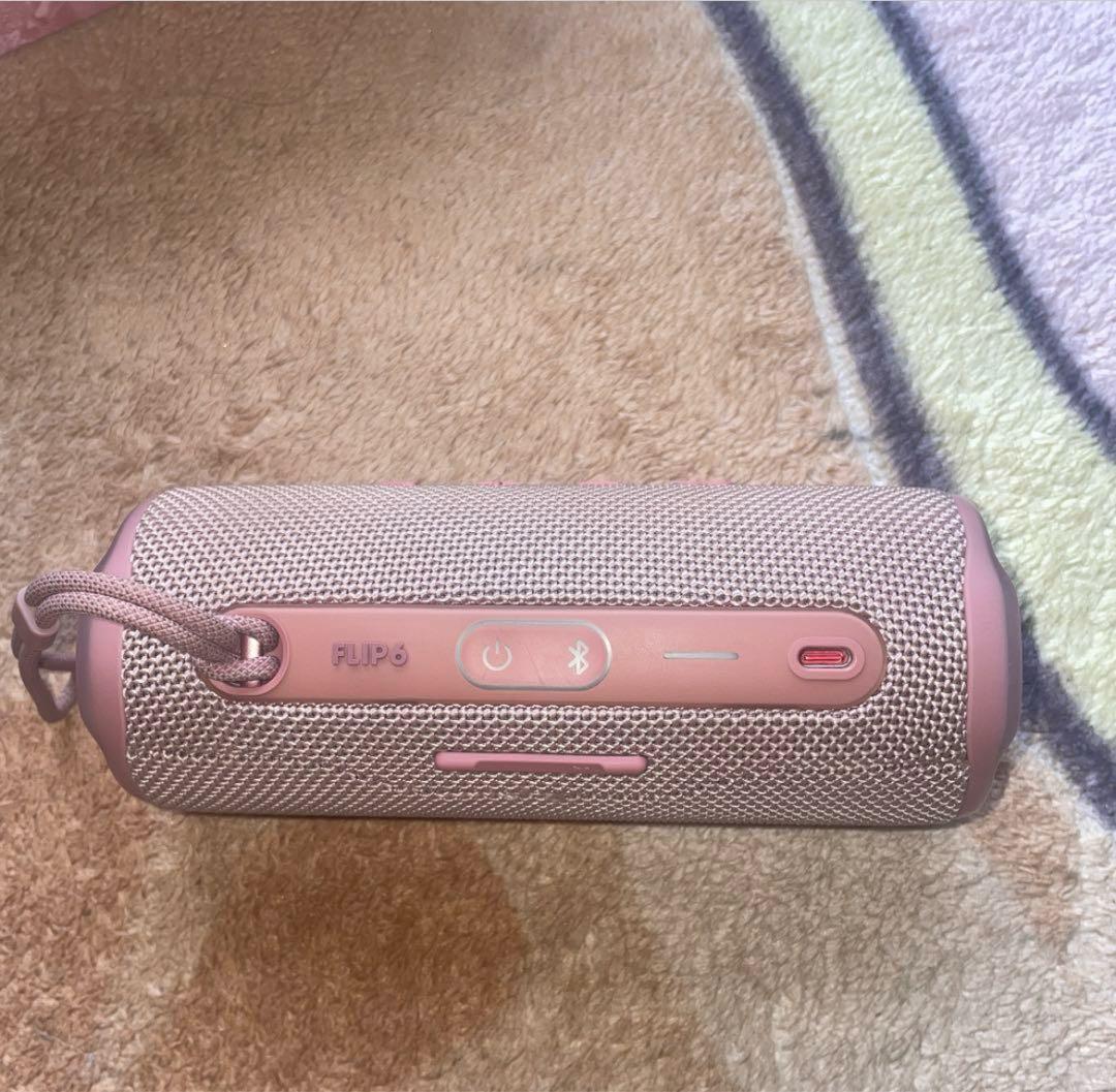 JBL FLIP6ピンクワイヤレススピーカー