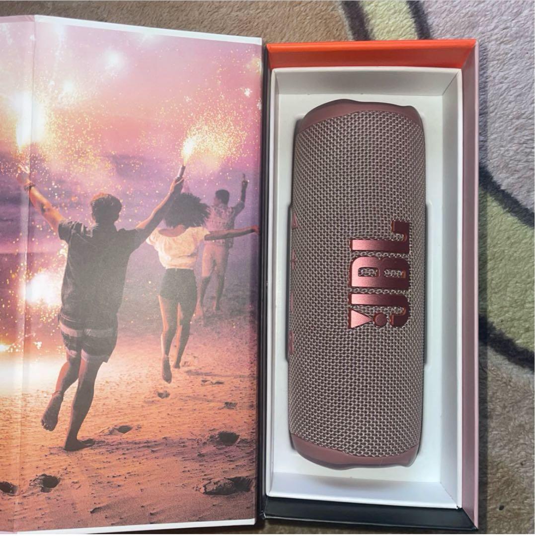 JBL FLIP6ピンクワイヤレススピーカー