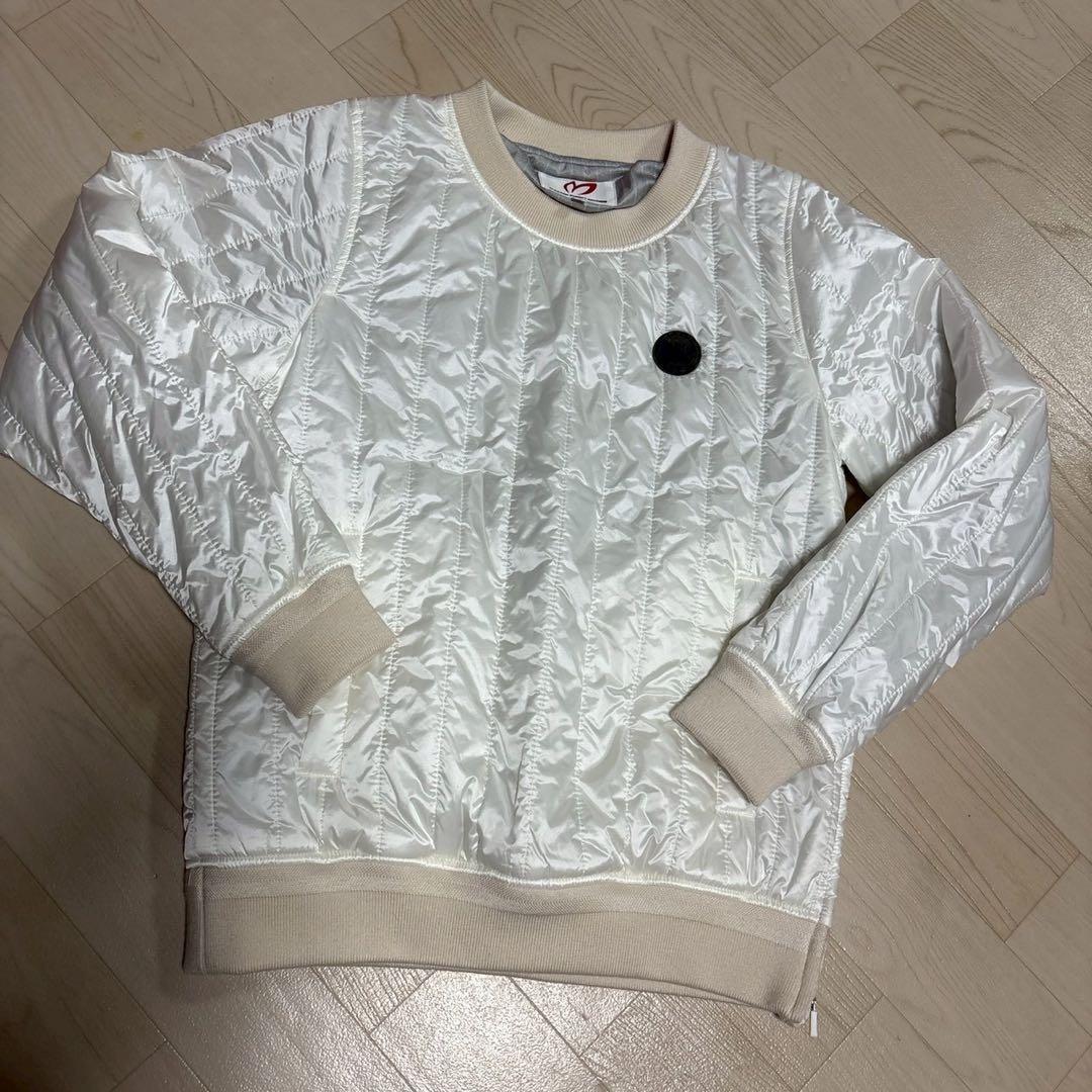 マスターバニー　蓄熱　中綿スニード　オフホワイト　レディース　ゴルフウェア