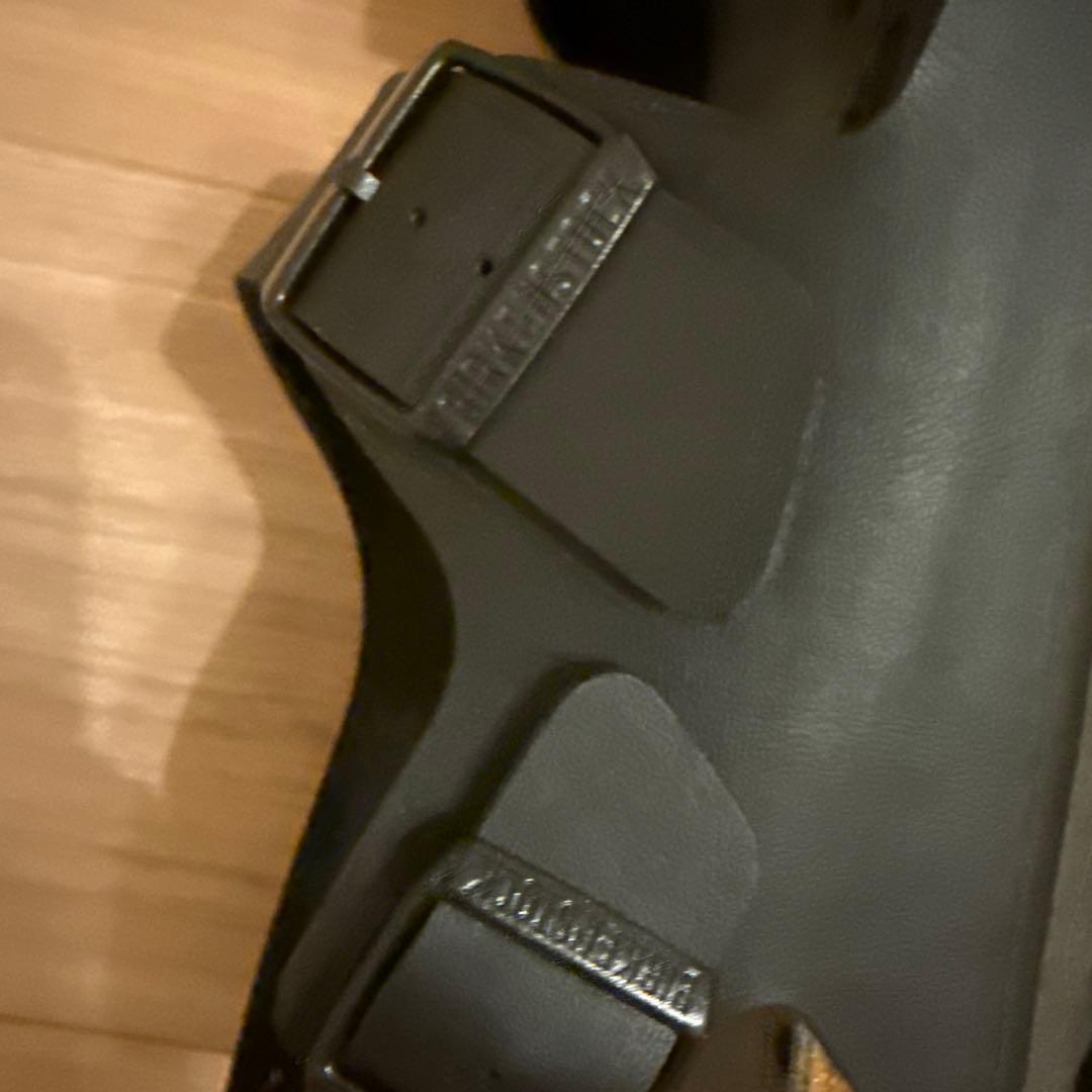 美品！BIRKENSTOCK ブラックサンダル 42 27cm