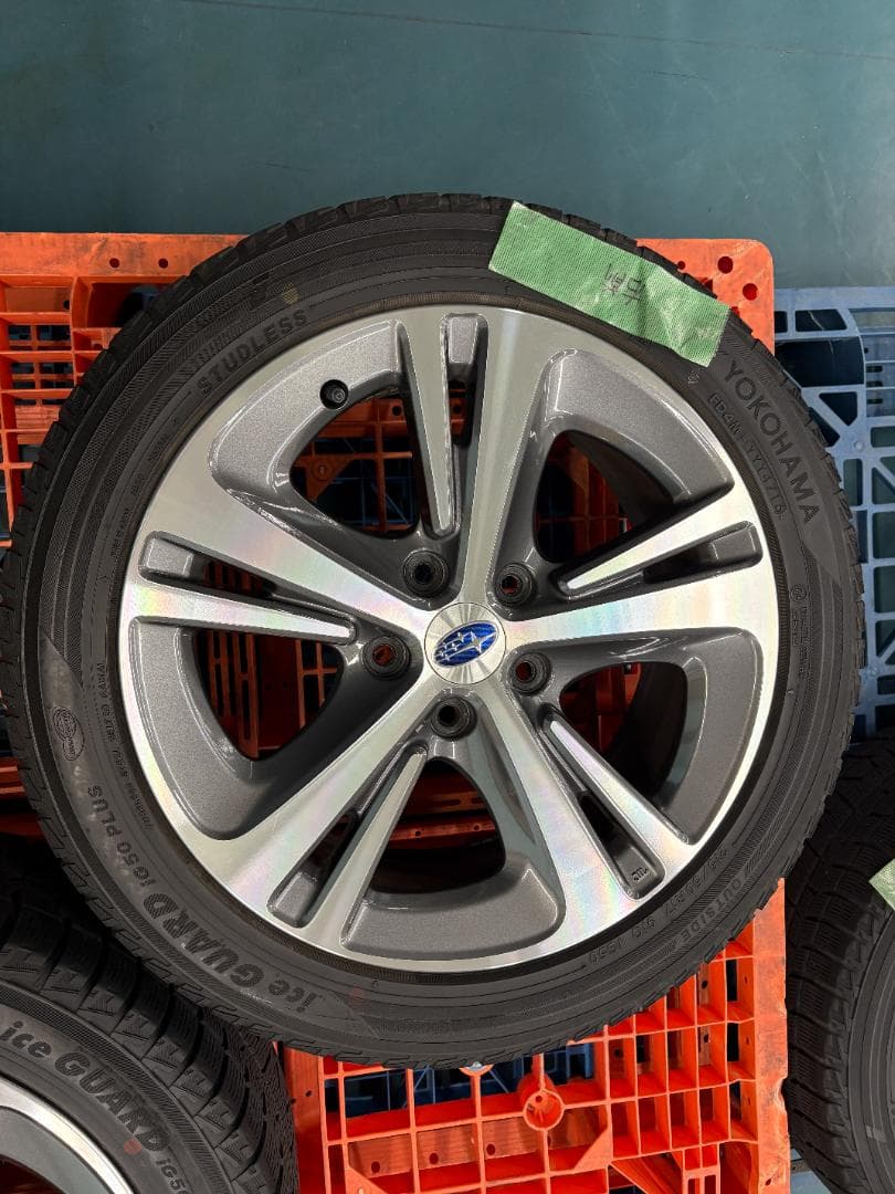 スバル純正 17インチ 215/50R17 スタッドレス ホイールセット